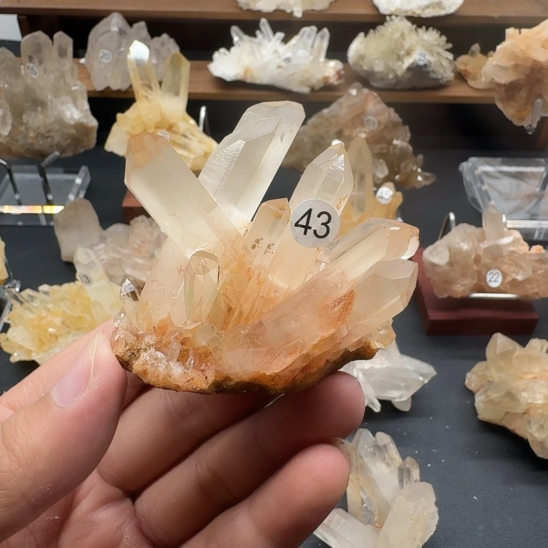 银S925镶嵌珠宝半成品水晶