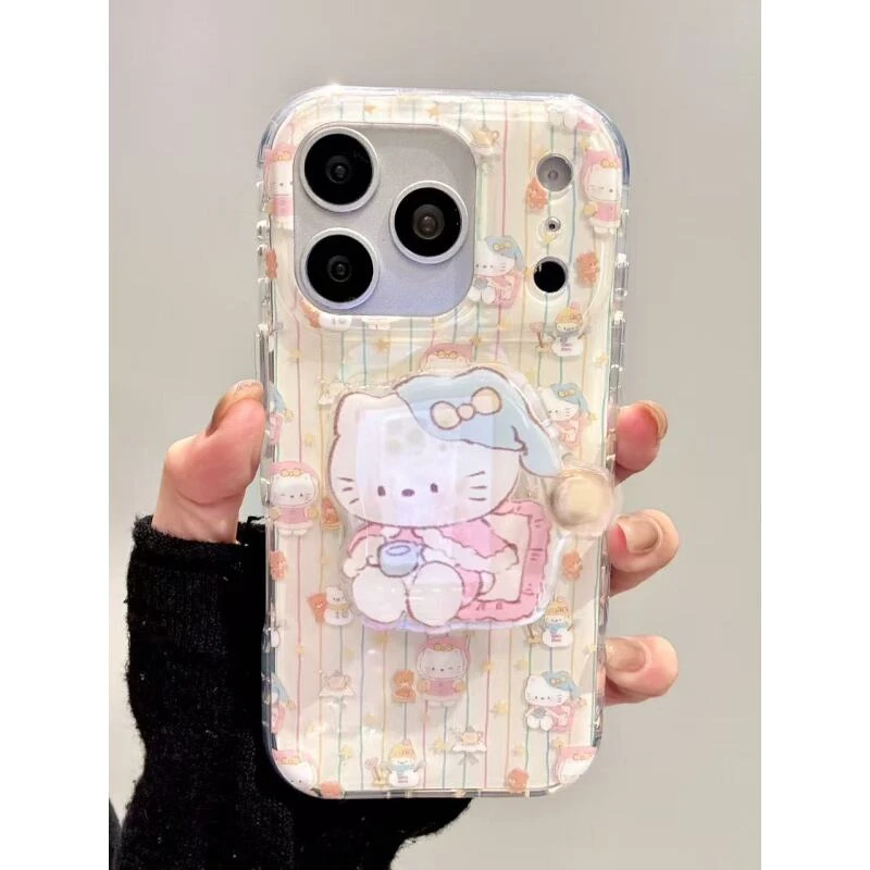 冬日可爱猫咪煮茶雪人磁吸适用iphone17promax苹果16pro手机壳15