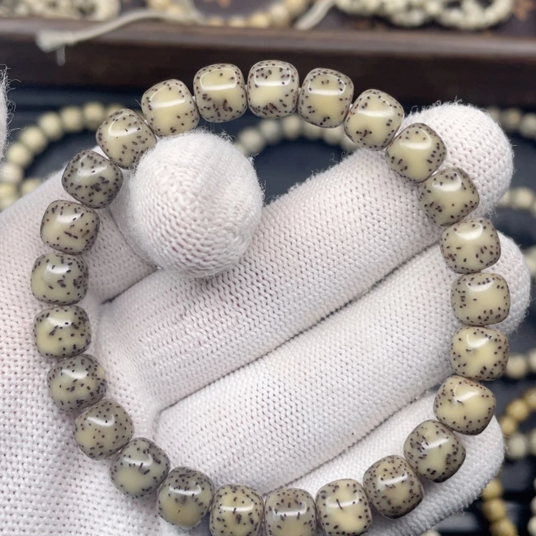 星月菩提手串福利款98黑冰侧留白