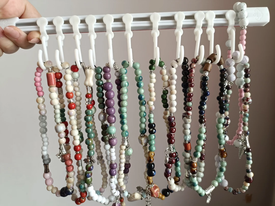 合金陶瓷项链 陶瓷中性配饰民族风素款复古/宫廷简约韩版拼色饰品