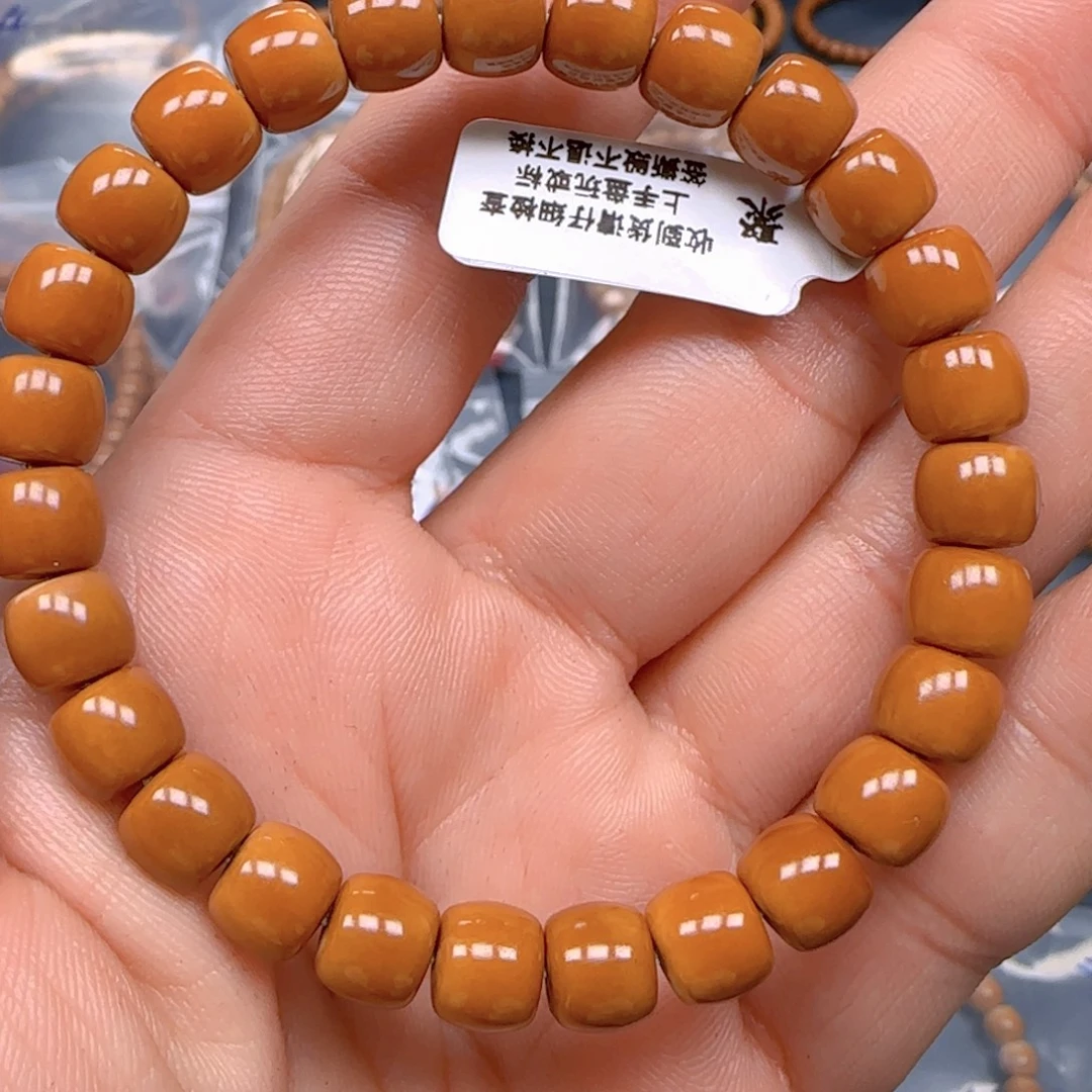 手串橄榄核老挝SS级核尖极限弧尺寸8.3