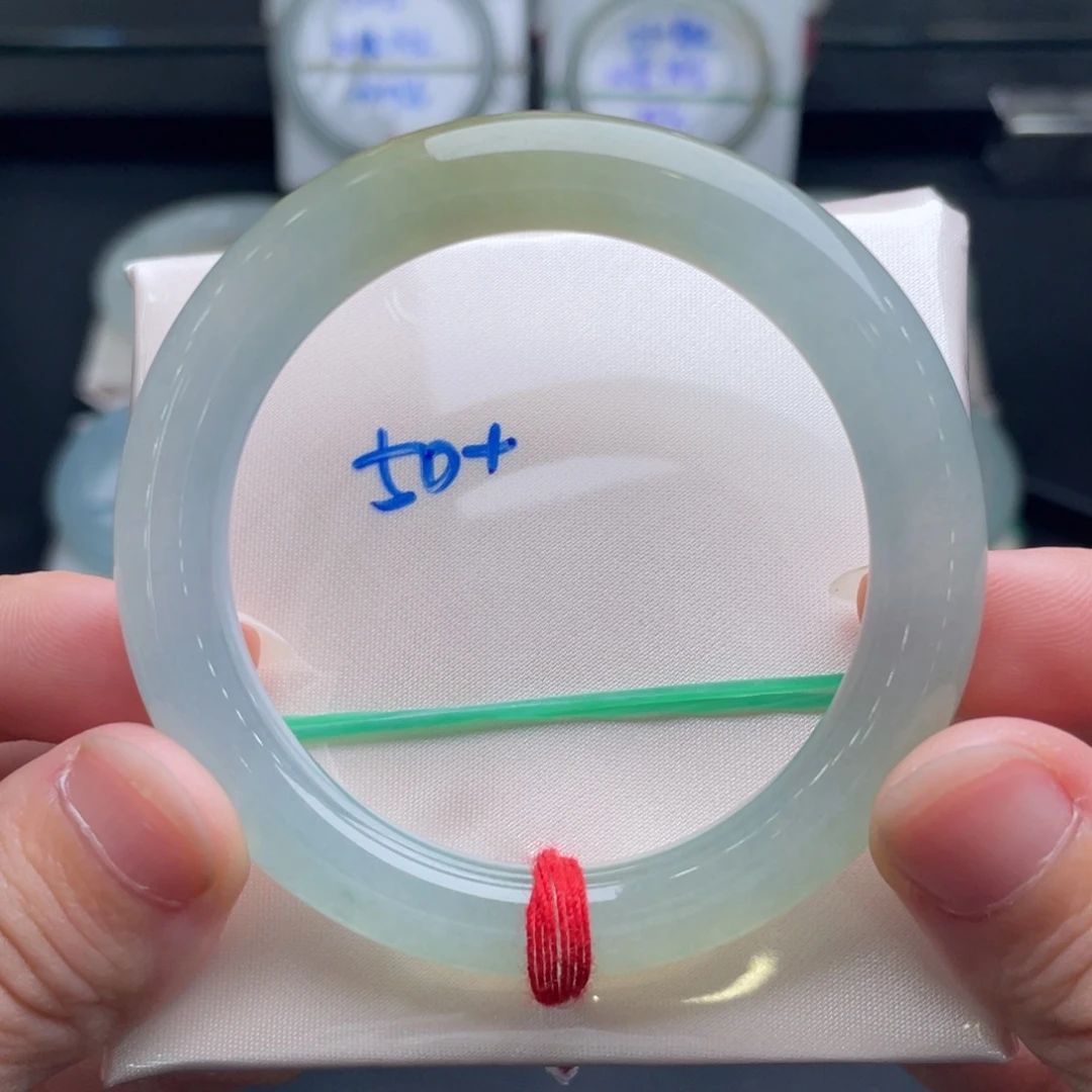 翡翠未镶嵌手镯翡翠手镯55