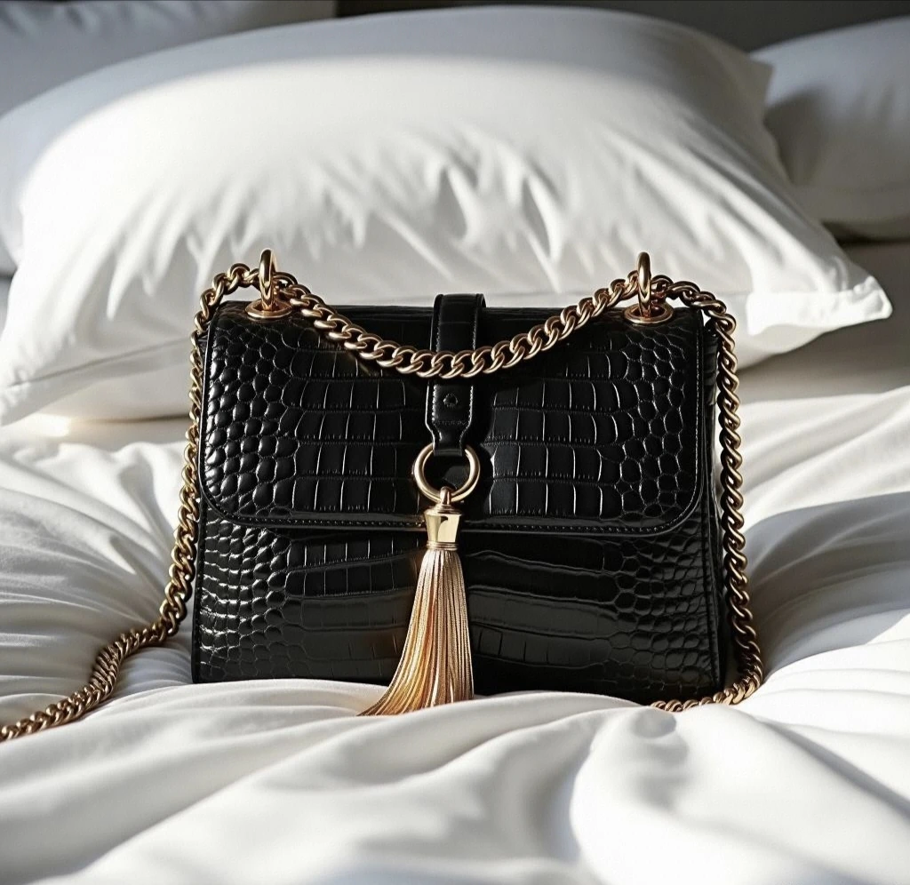 （按编码下单）2025年轻奢复古创意中古女包床单