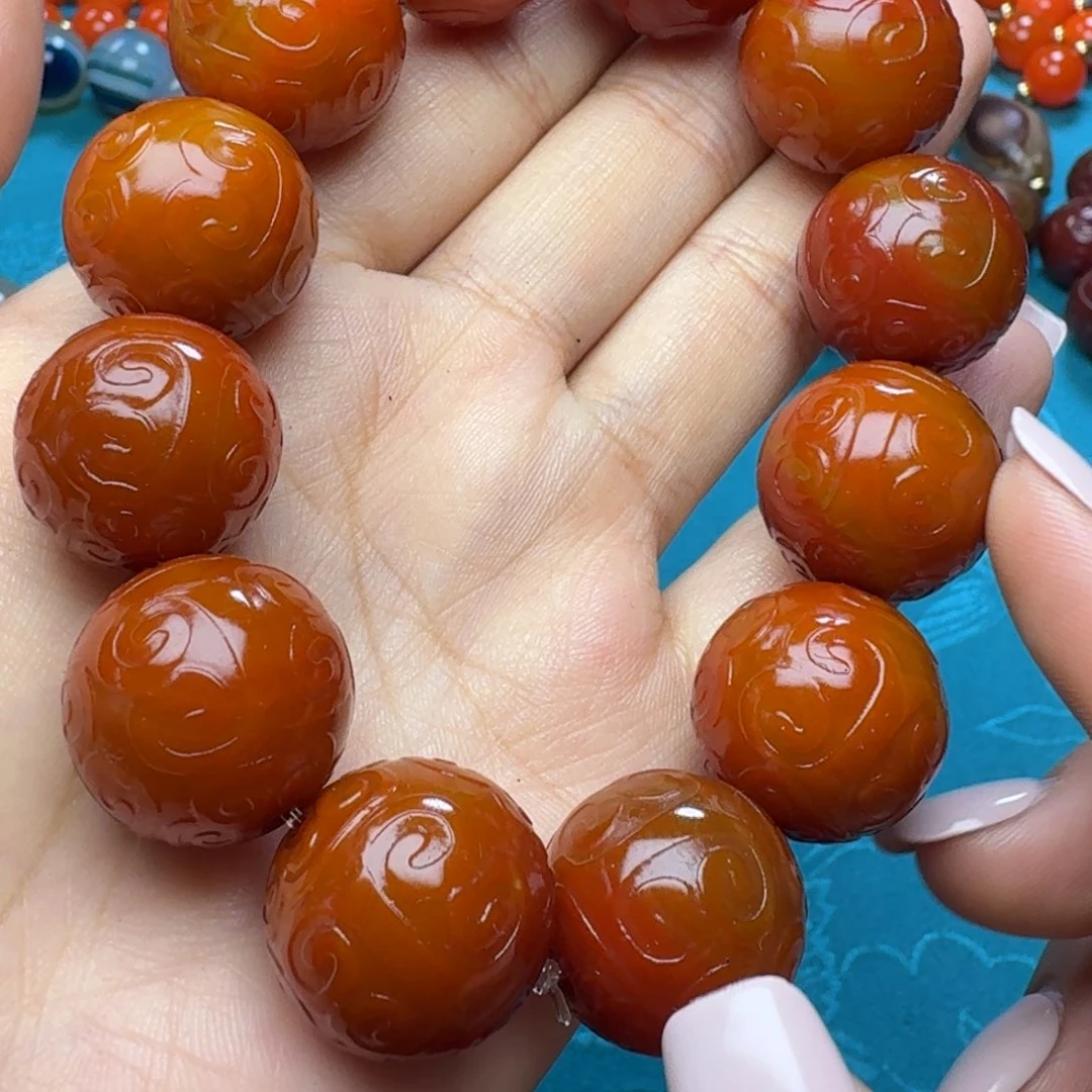 玛瑙/玉髓未镶嵌手链