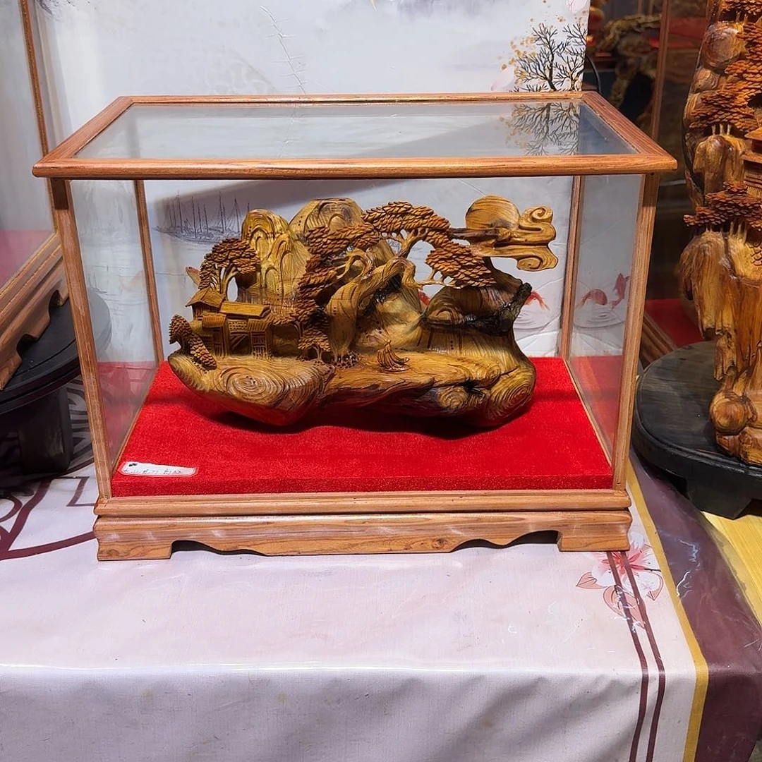 敏***柏木（崖柏）木雕款