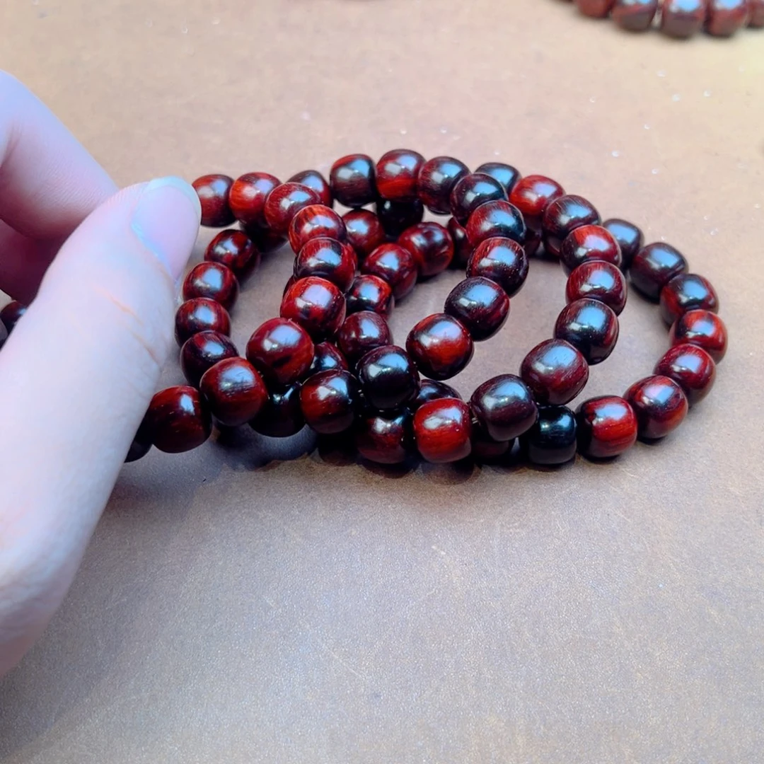 小叶紫檀手串/手链12老型火焰额琴料金星