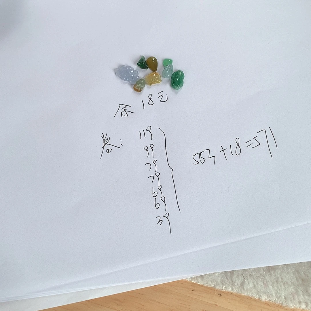 颈饰未镶嵌翡翠草*酱商量