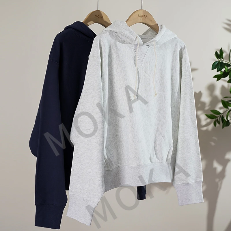 芬兰订单25年春款帽衫蝙蝠袖厚织女士卫衣（241825）2355