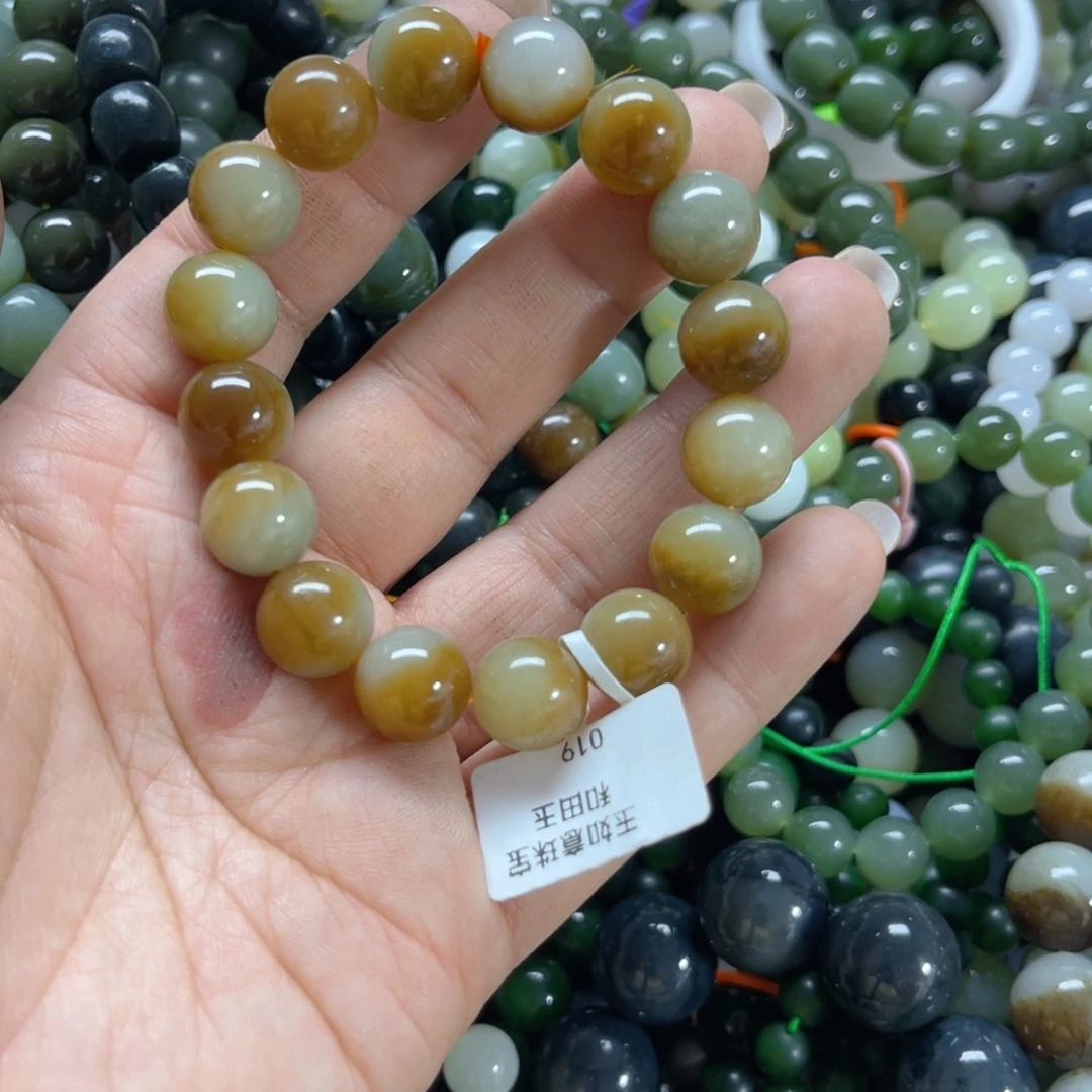 和田玉手链未镶嵌