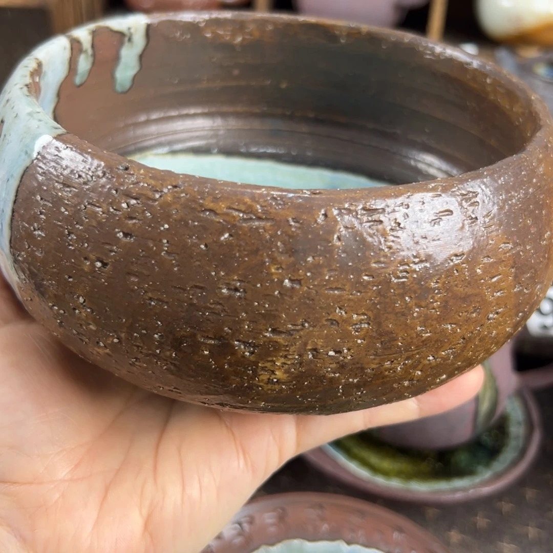 杯诚*柴烧茶器主人茶洗