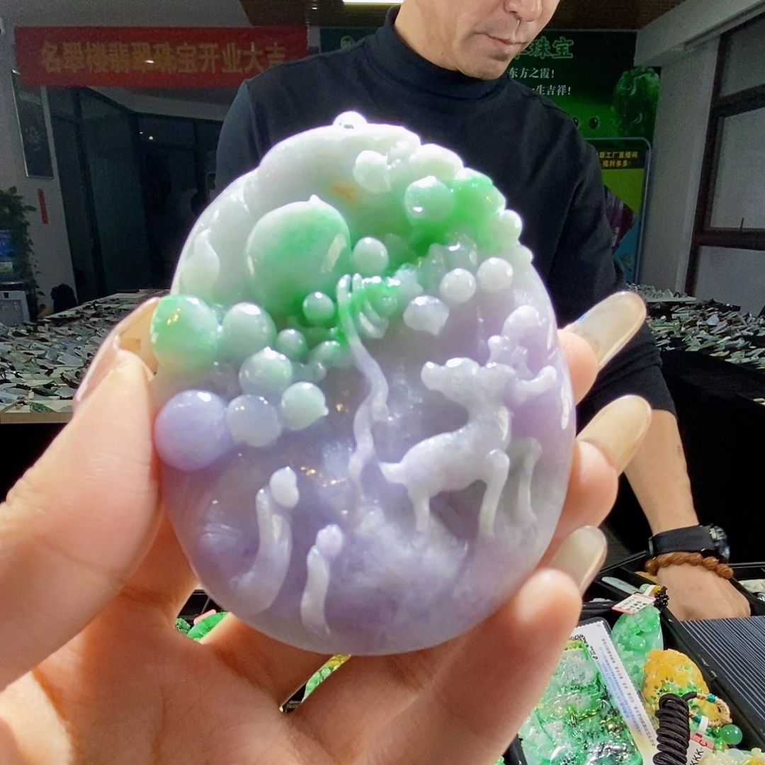 颈饰未镶嵌翡翠翡翠