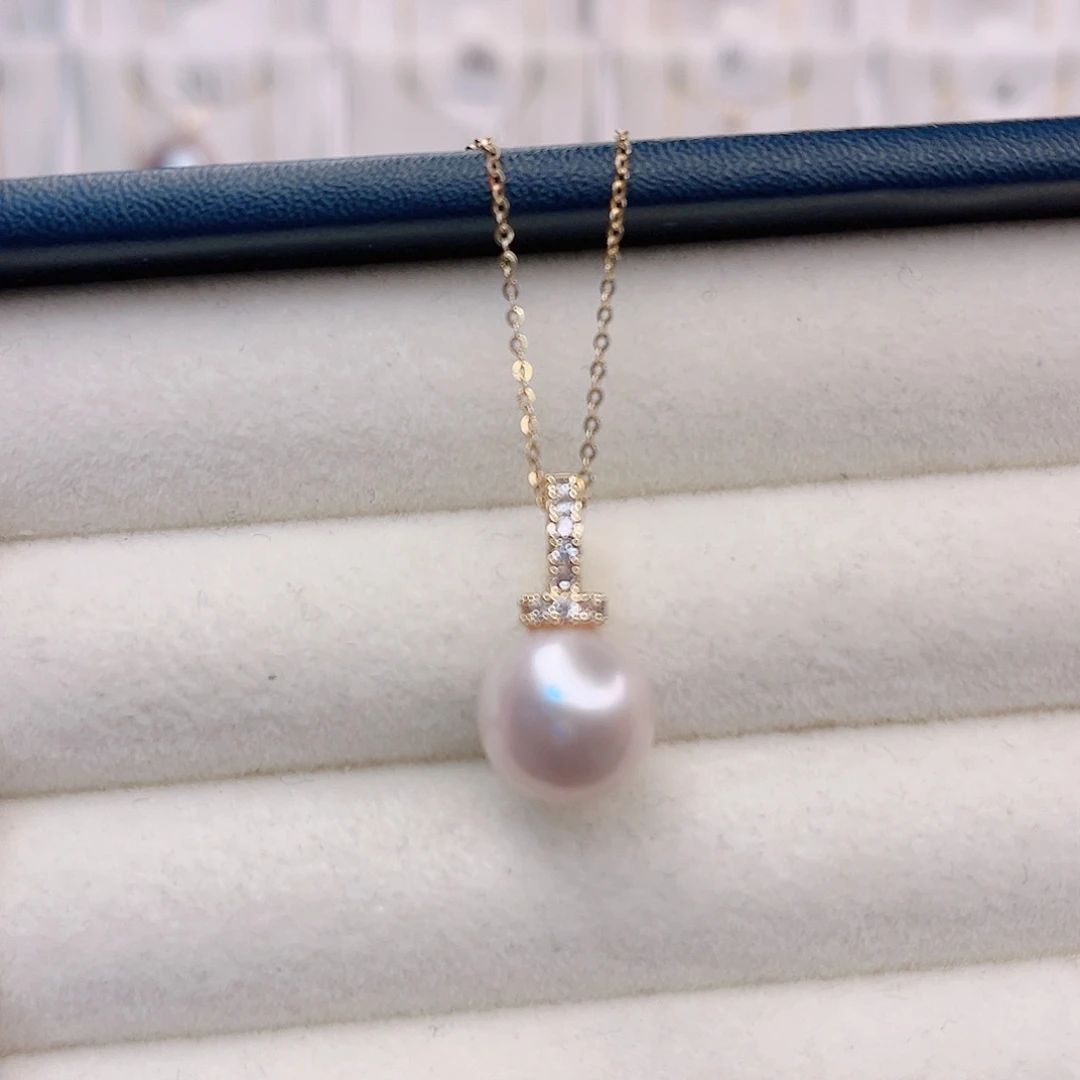 淡水珍珠未镶嵌吊坠(赠链)