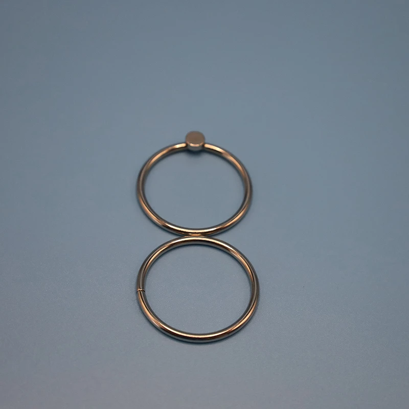 魔术双环 吹气旋转 超级力量双环 带有小磁铁的双环