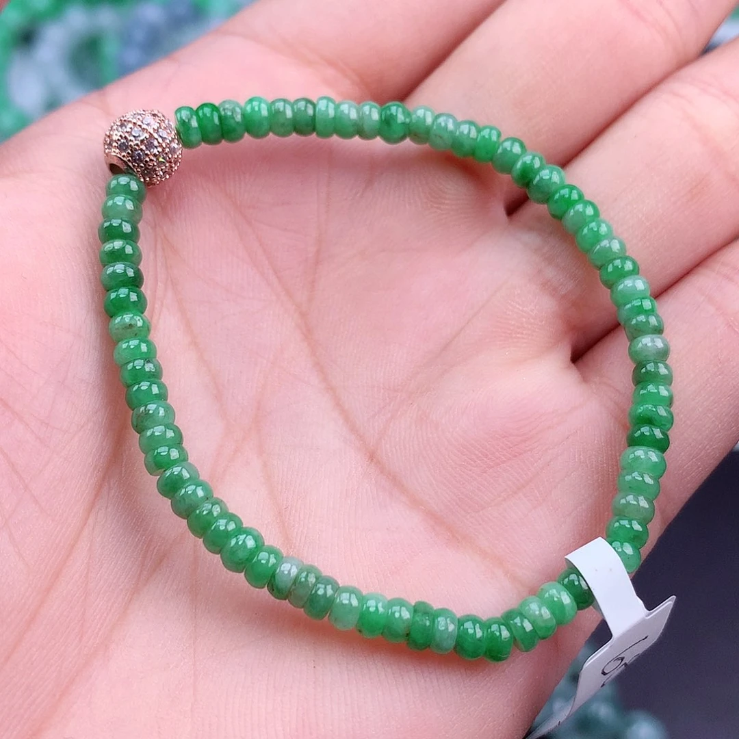 未镶嵌手链翡翠手串