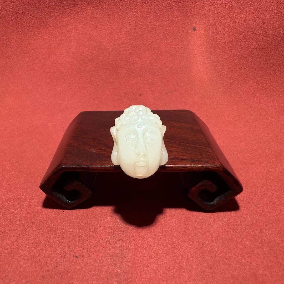 清玉佛头佩饰-HBG14137（福利）