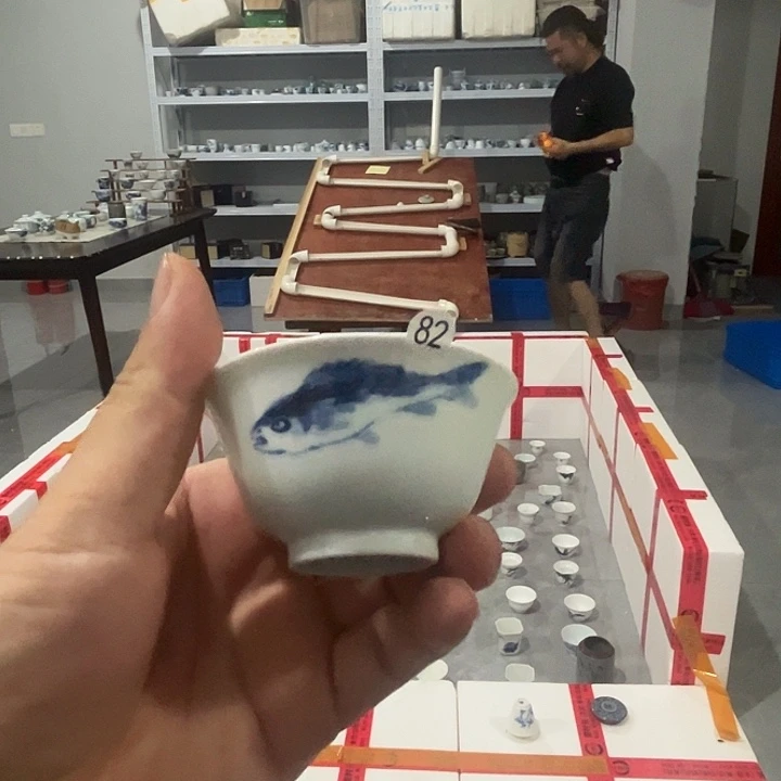 窝***宝景德镇手工手绘陶瓷茶具