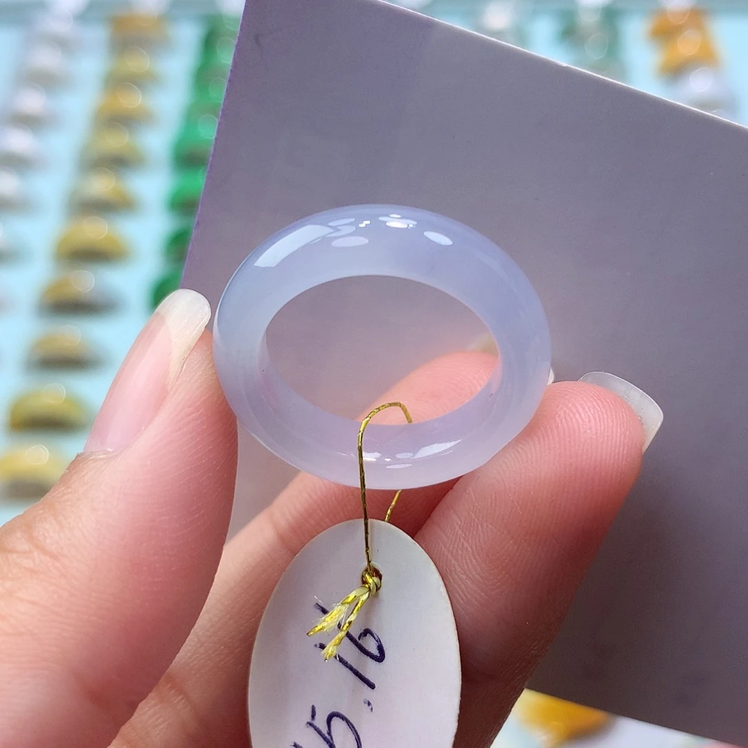 未镶嵌戒指翡翠1516圈