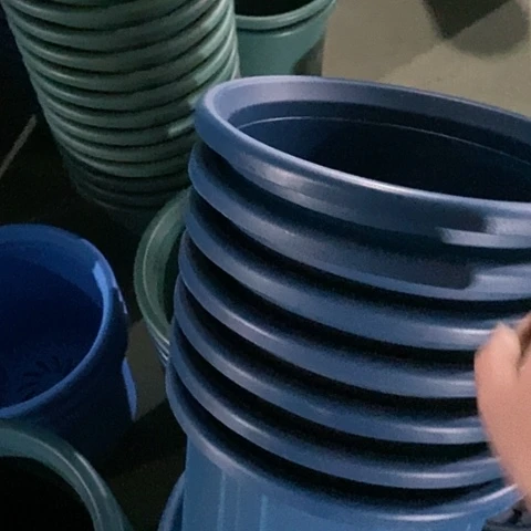 树脂微瑕6号7个无托藏青