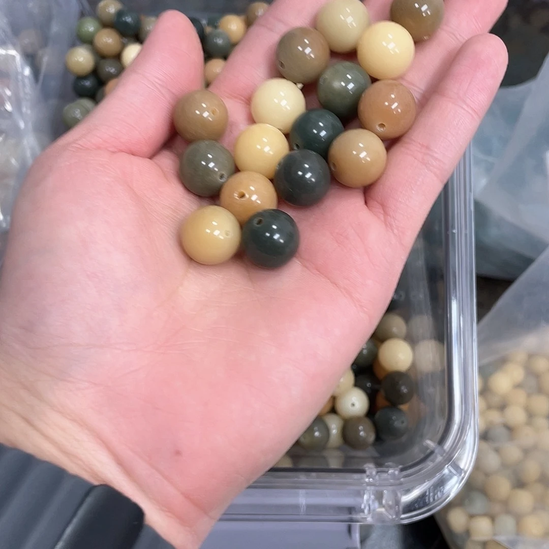 白玉菩提吊坠a13mm 80颗福利不售后