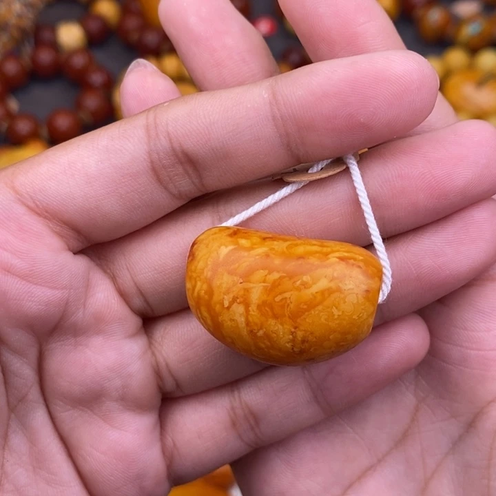 蜜蜡未镶嵌裸石蜜蜡L
