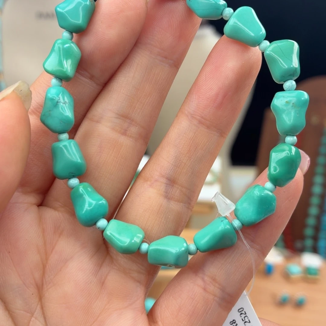 绿松石未镶嵌手链