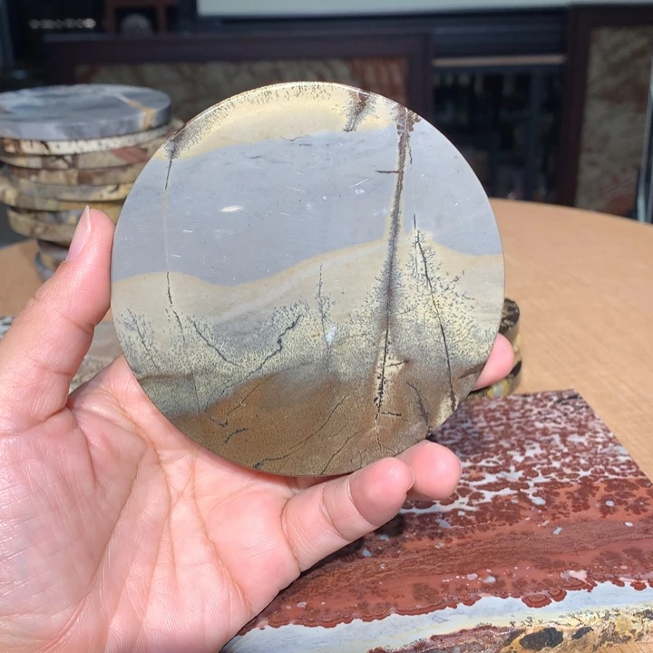 ，广西国画石摆件，收藏观赏