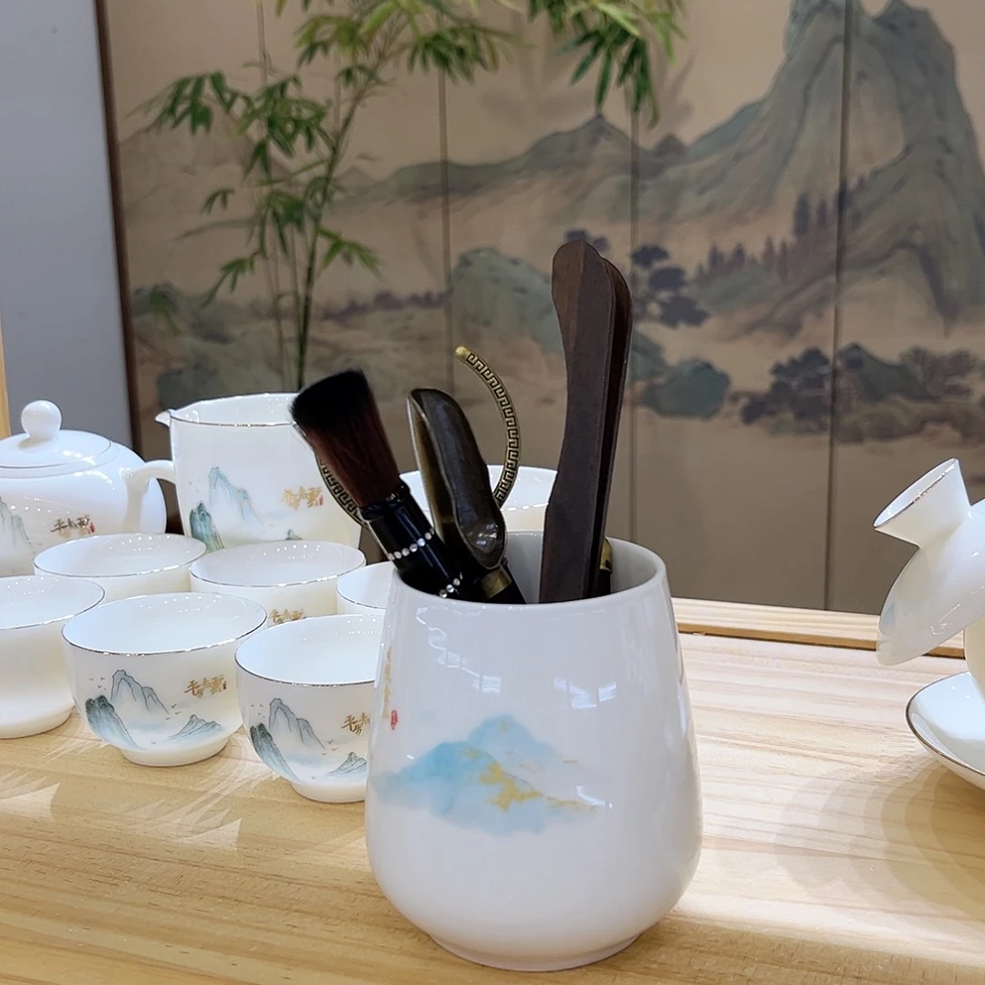 【都彩】日照金山茶道六君子