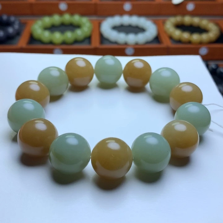 和田玉手串未镶嵌