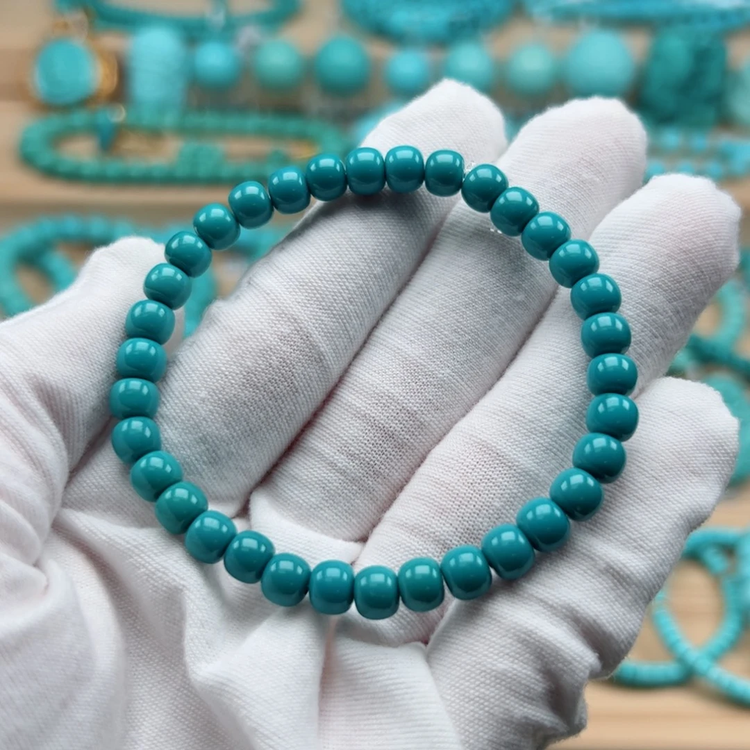 磊***未镶嵌绿松石珠宝奇石