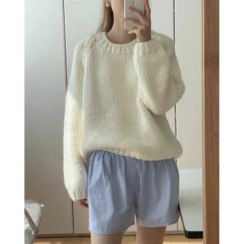 Danniel自制 onuc*e同款手工套头毛衣