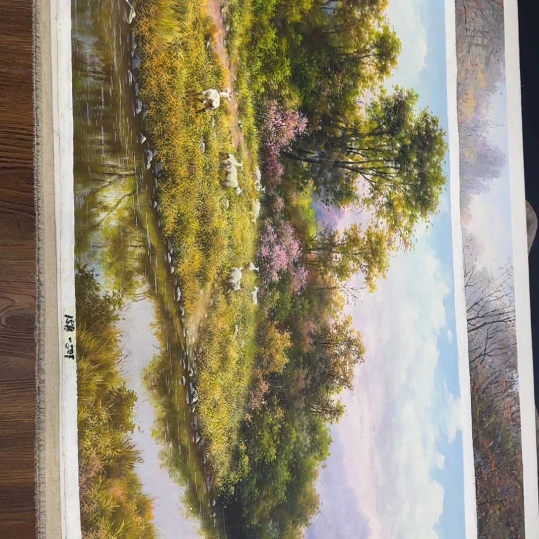 油画你在我心里是个