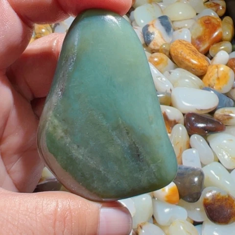 和田玉（糖玉）手链未镶嵌3