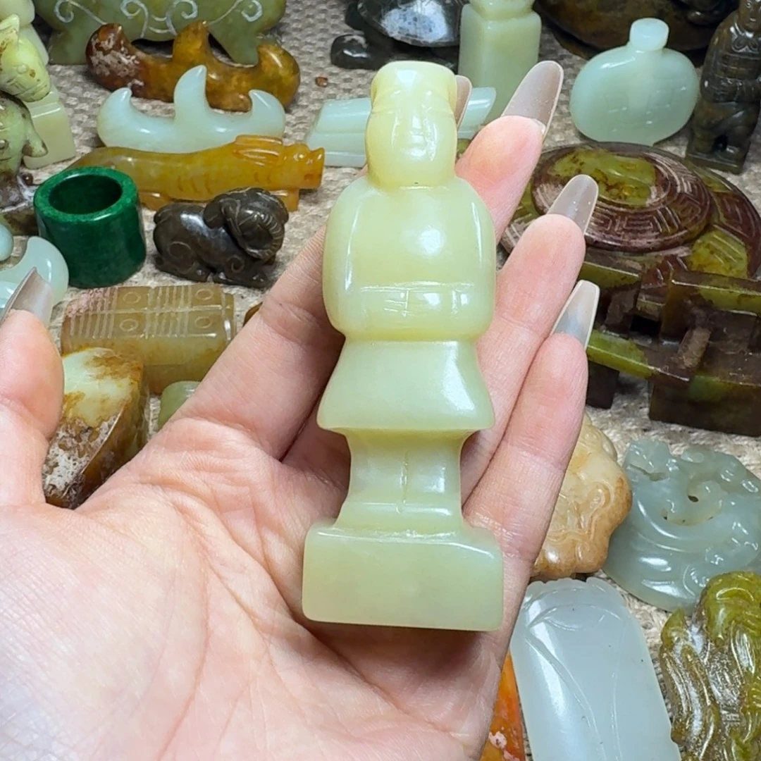 白玉菩提吊坠挂件