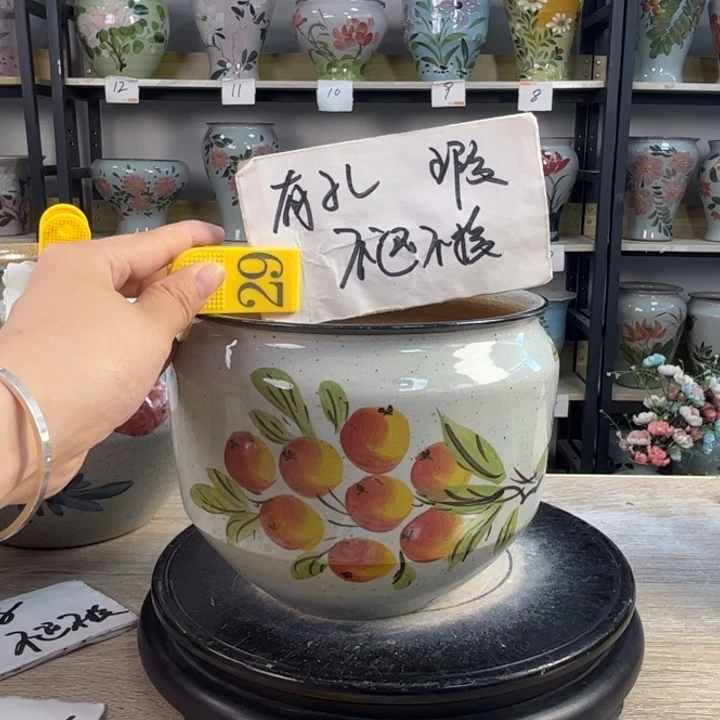 罐1tc景德镇陶瓷花盆