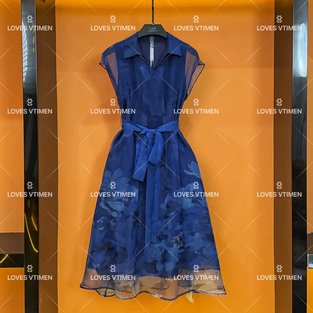 【vian专属】设计师新款高定赫本风轻奢显瘦连衣裙LOVES-A100