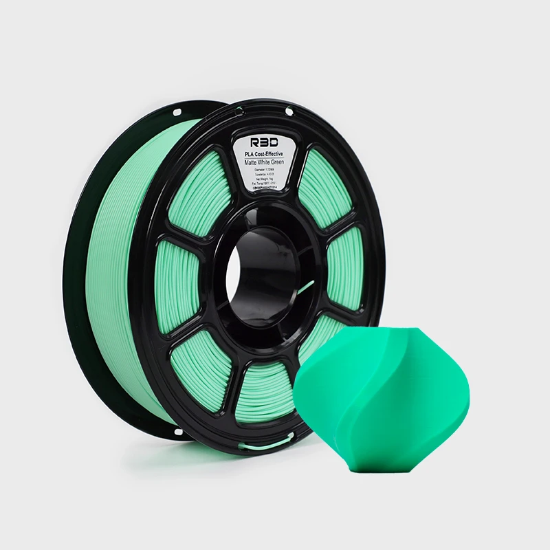 R3D耗材PLA哑光白绿青春版