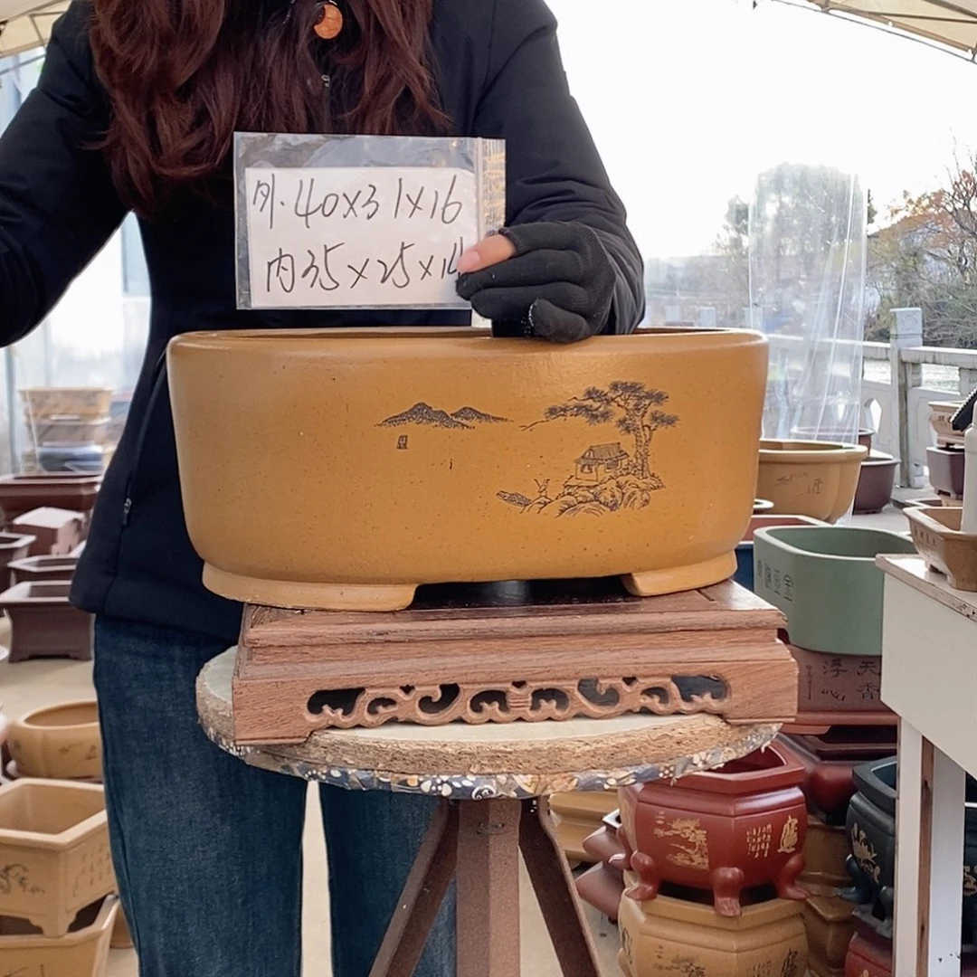 花盆紫砂紫砂花盆