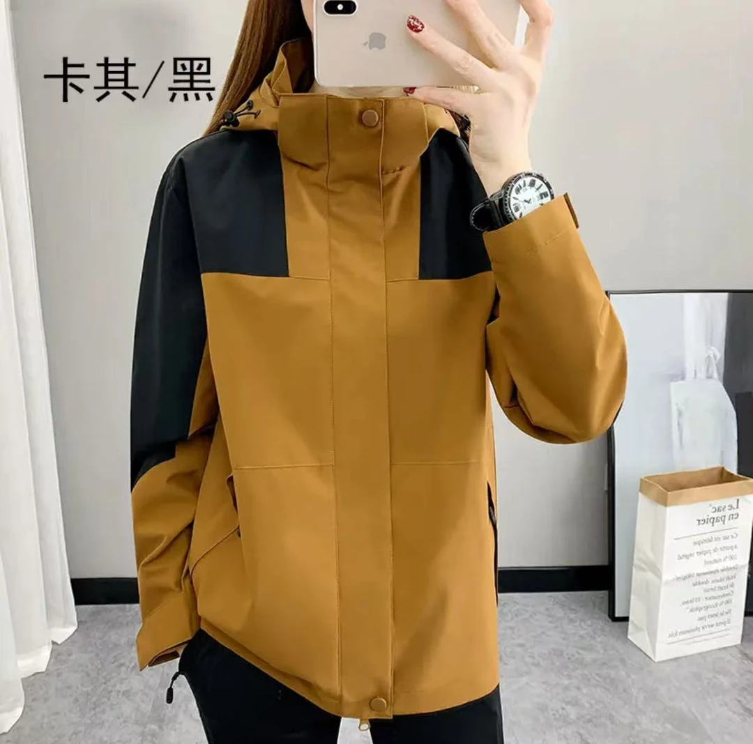 冲锋衣三合一可拆卸登山服新款外套男女同款