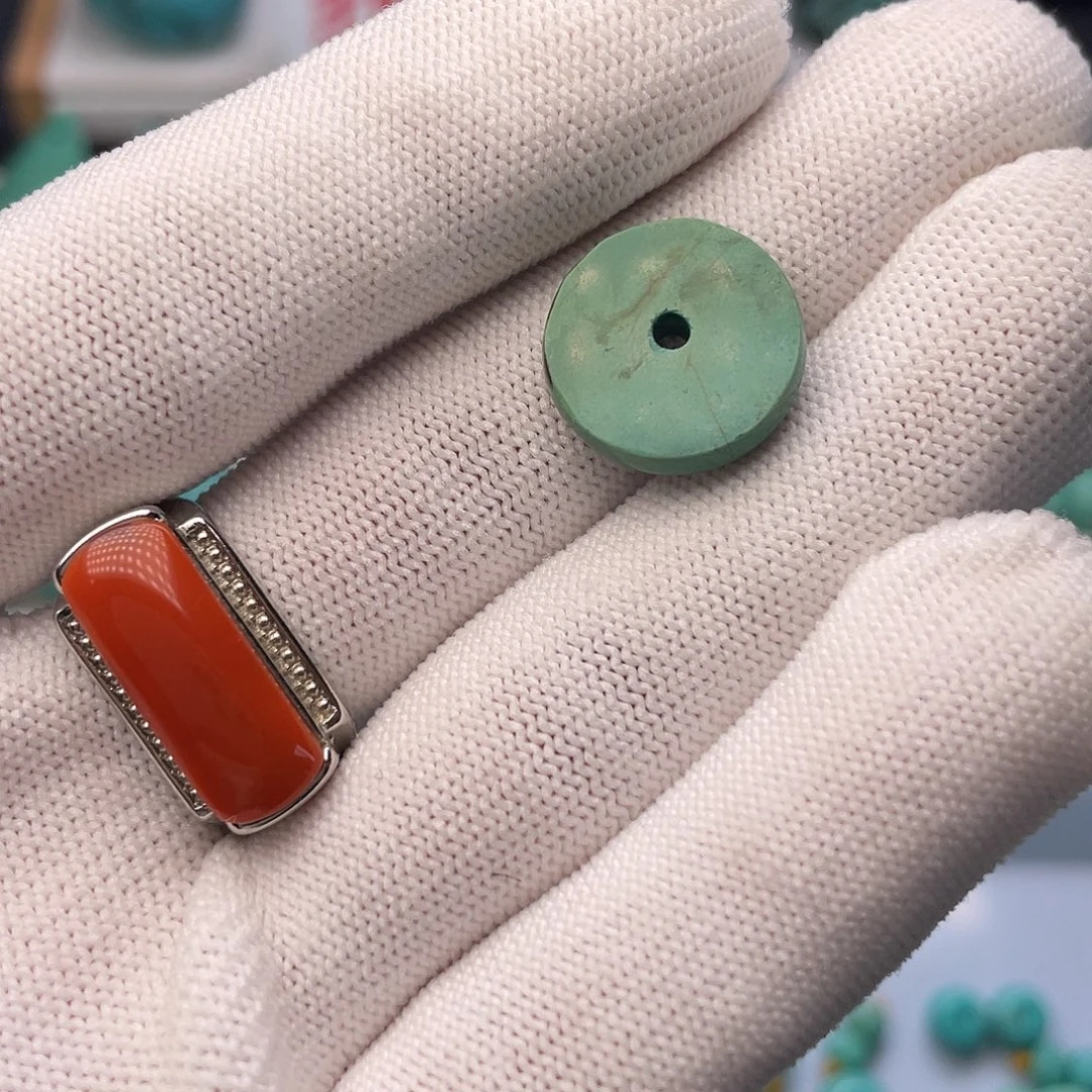 南红玛瑙未镶嵌直径16mm隔片