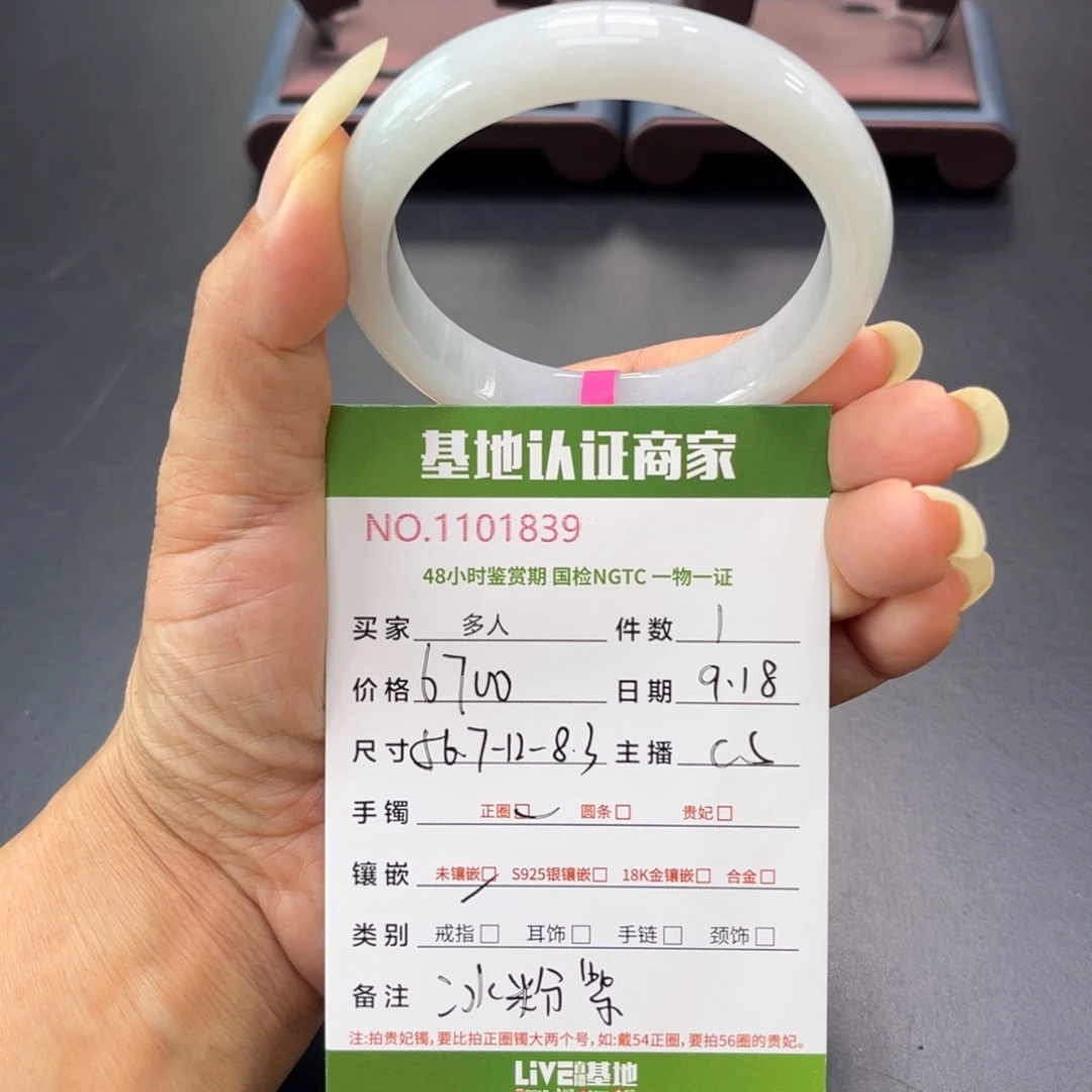 未镶嵌手镯翡翠多人