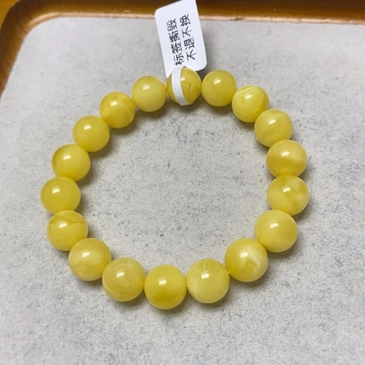 蜜蜡未镶嵌裸石串