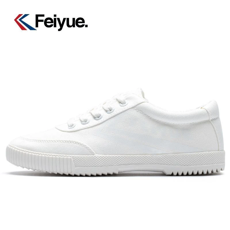 飞跃鞋子男鞋经典夏季帆布鞋白色休闲系带透气低帮运动鞋薄款运动