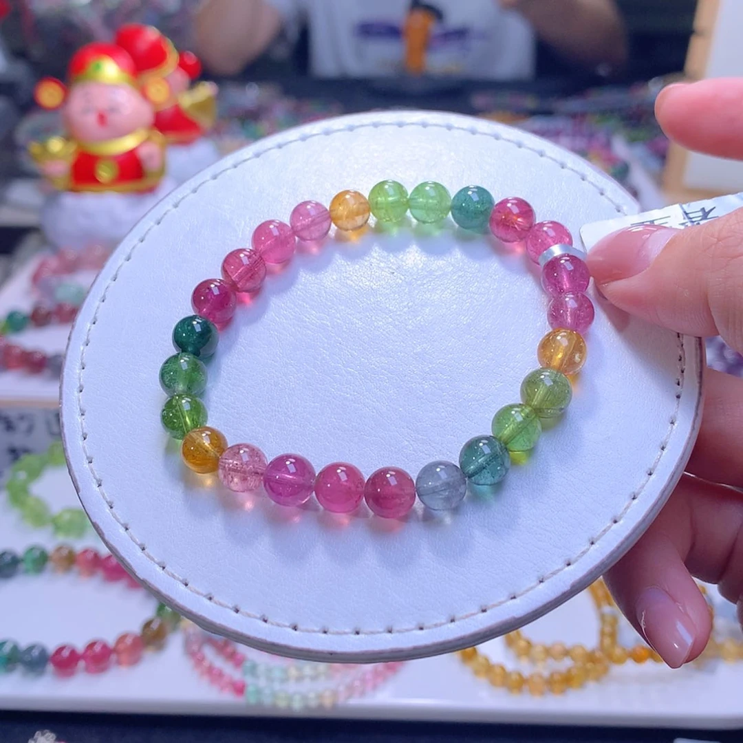 【闪购商品】未镶嵌手串碧玺7.7m