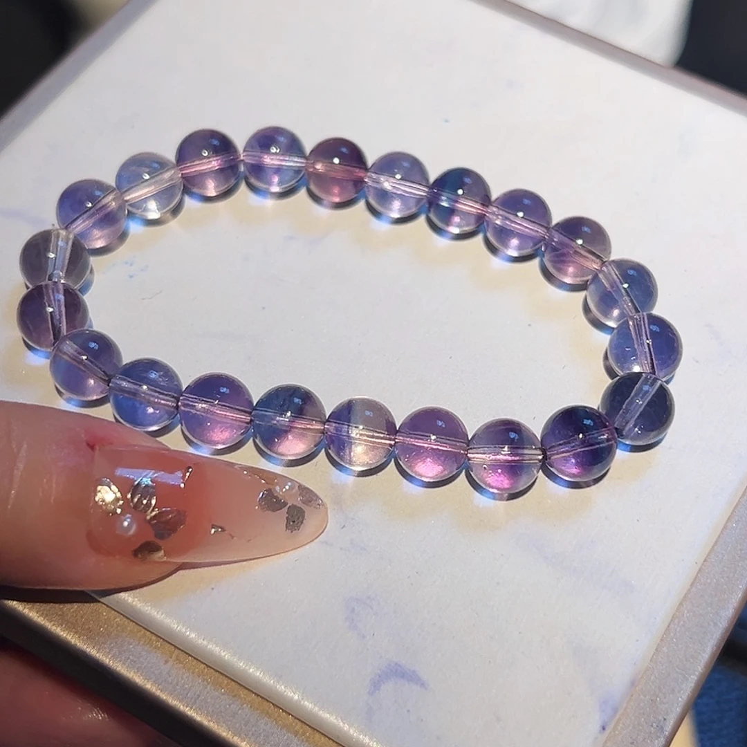 卡8手串一条未镶嵌萤石