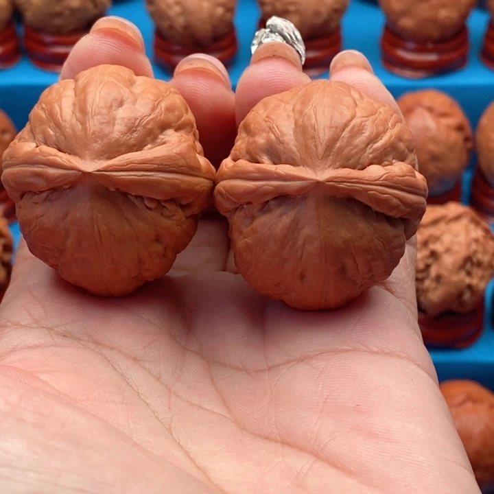 把件文玩核桃虎头王