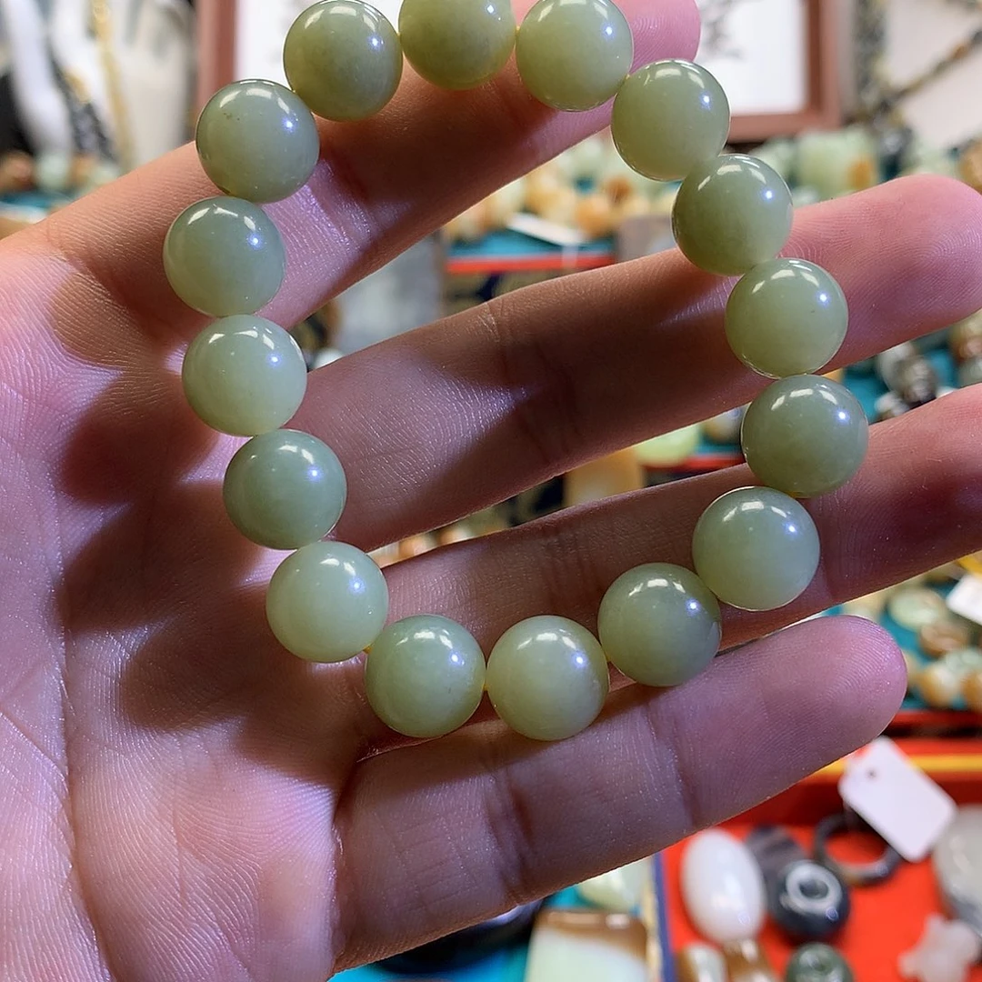 和田玉（糖玉）未镶嵌手链