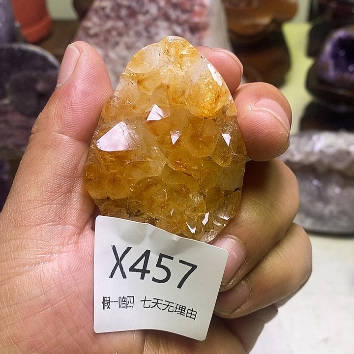 天然水晶家居办公摆件未镶嵌水晶