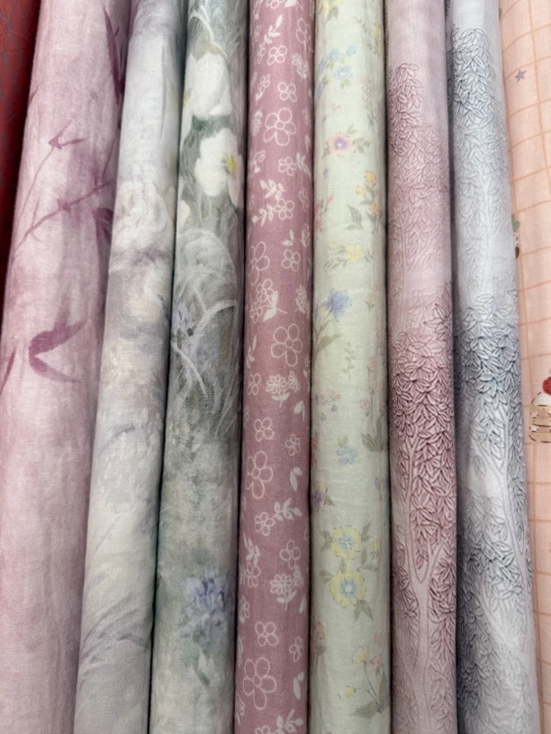 【被套碎花床品被罩】双层纱印花单人花色纯棉被套（可当纱布盖毯）