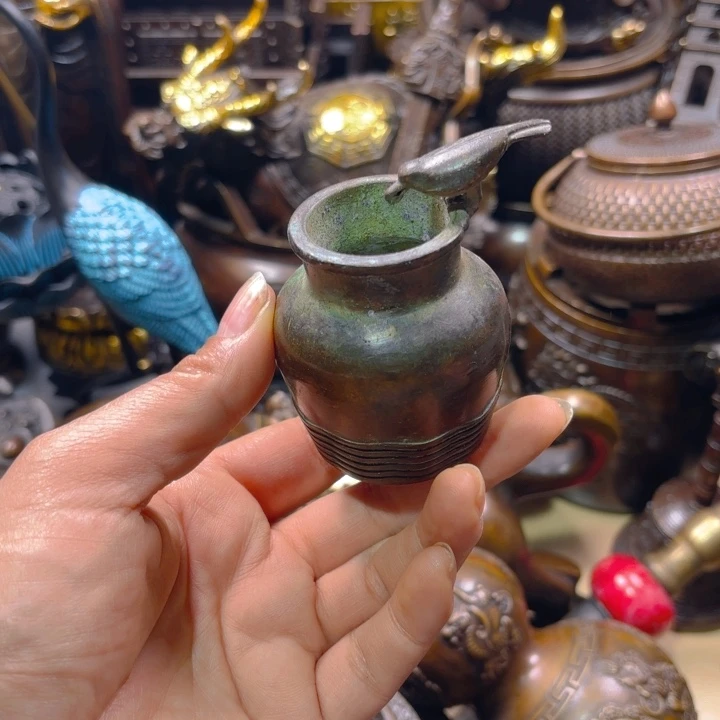 铜器摆件收收藏藏