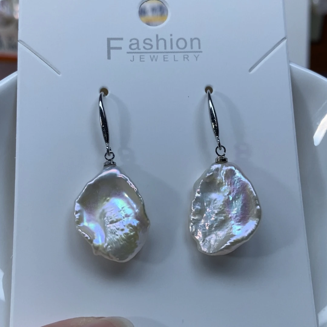 淡水珍珠耳环合金福利580